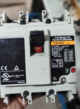 非实价议价议价原装断路器EA33C EA53C EA63C EA103C 3P 20 30 50