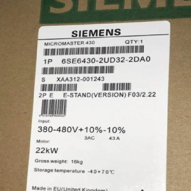 非实价议价议价M430变频器22kW千瓦6SE6430-2UD32-2DA0/2DAO无滤
