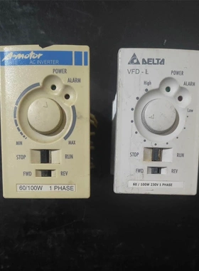 非实价议价议价VFD001L21A 台达220V100W变频调速器，拆机功非实