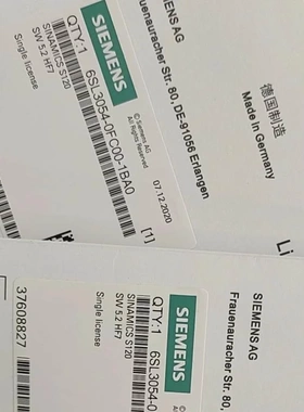 非实价议价议价全新正品S120CF卡6SL3054-3EJ00-3FB-3EE-3EG-4AG0