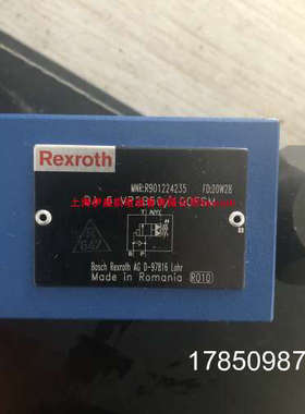 议价力士乐DA6VP2B50/100FSM R901224235液压配件Rexroth供应议价