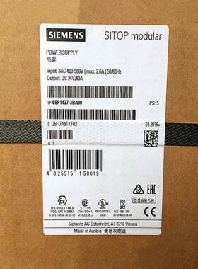 非实价议价议价SITOP 24V/40A调节型电源6EP1437-3BA00/3BAOO非实