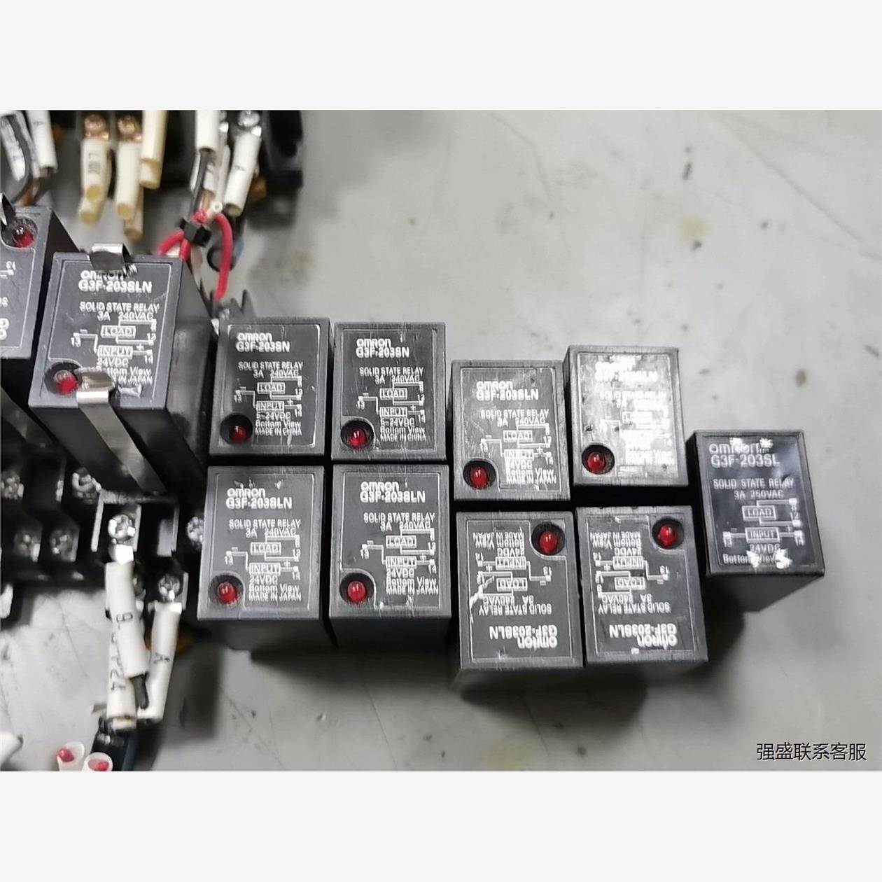 非实价议价议价欧姆龙/OMRON,固态继电器,型号:G3F-203SLN，议价