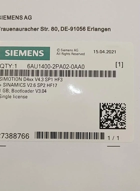 非实价议价议价正品控制器CF卡6AU1400-1PA22-23-0AA0-ZZ=J00-ZZ=