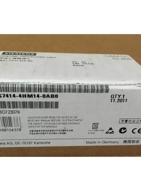非实价议价议价6ES74144HM140AB0S7-400H CPU414H 6ES7414-4HM14-