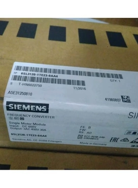 非实价议价议价6SL3120-1TE23-0AA4/OAA4S120单电机模块6SL31201T