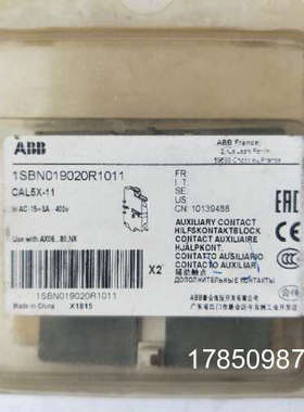 议价正品 ABB CAL5X-11 实物拍摄 *议价