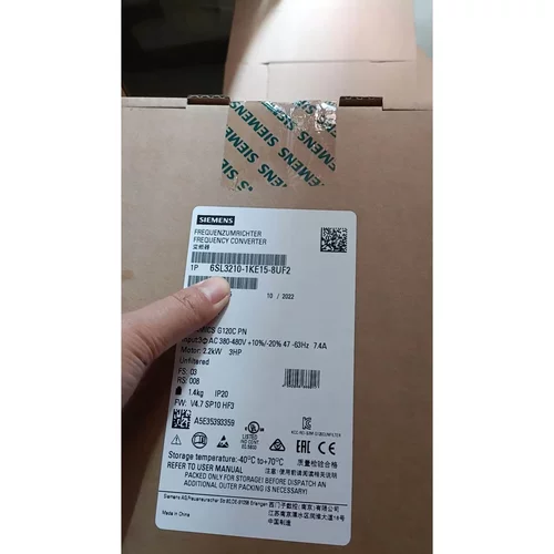 非实价议价议价全新西门子G120C变频器 标称功率2.2KW 6SL3210-1K