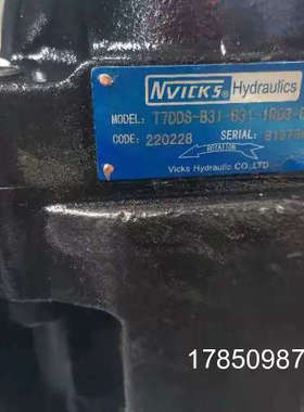 议价NVICKS威克斯叶片泵油泵T6C-022-1R02-A1议价