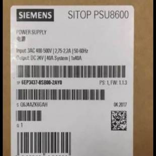 2AY0 非實價議價議價SITOP 8SBOO 8SB00 PSU8600 40A電源6EP3437