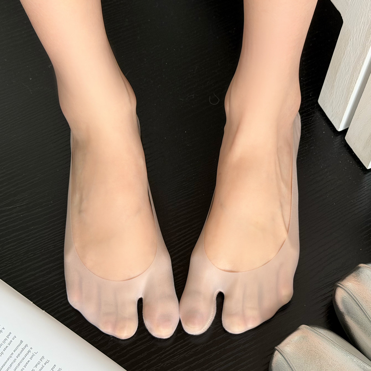 冰丝分趾袜太好穿!夏日上脚清爽又百搭~袜子女不掉跟浅口隐形袜