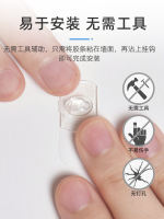 3M Goldman Transparent Hook, traceless mini color light hook, no need for drilling, no damage to wall, strong adhesive invisible hook thumbnail 7