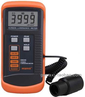 欣宝屏幕亮度计SM208测试手机电视亮度测试仪亮度计 测亮仪