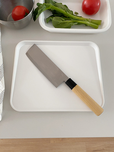 自用推荐 轻便省力又锋利的女士菜刀 外贸日式家用木柄锋利切菜
