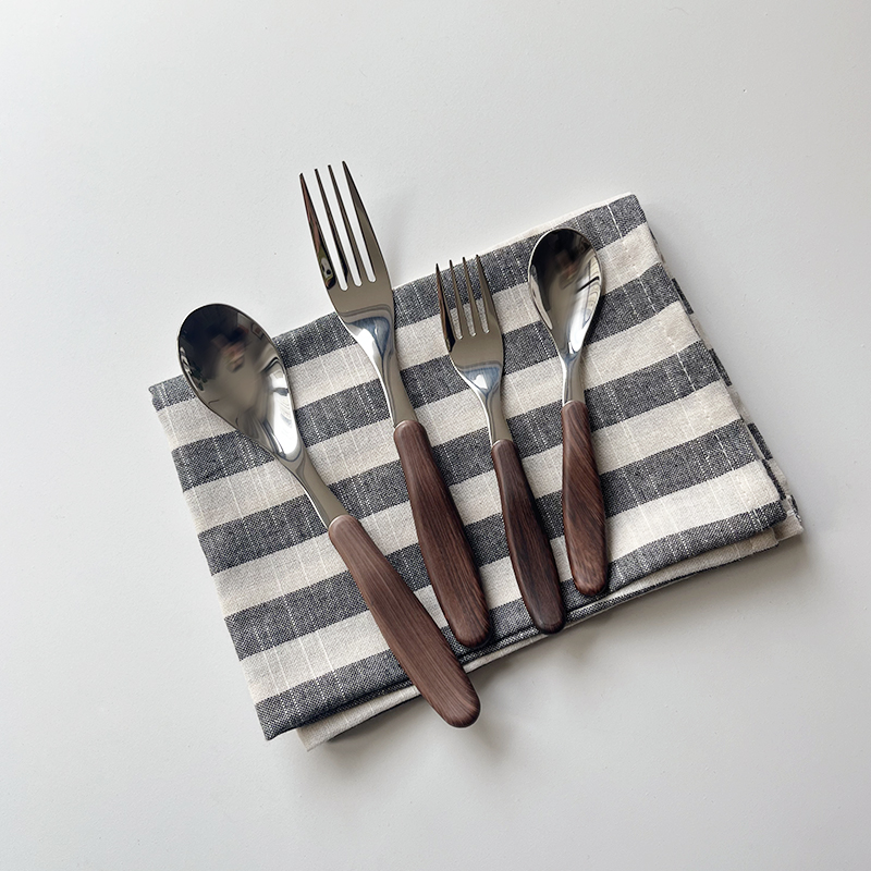 朴简杂货304不锈钢餐叉餐勺