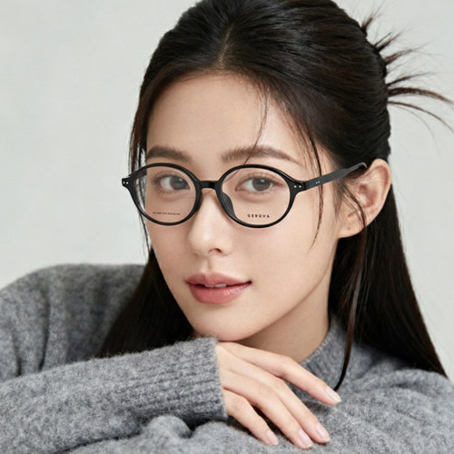 施洛华白鹿同款miu系书呆子镜架