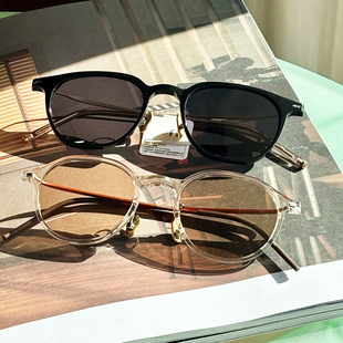 圆形减龄太阳眼镜超轻钛加厚高度数近视镜可配有度数女I 809 768