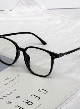 新品潮克罗心眼镜框时尚素颜眼镜防蓝光眼镜架可配近视眼镜W72039