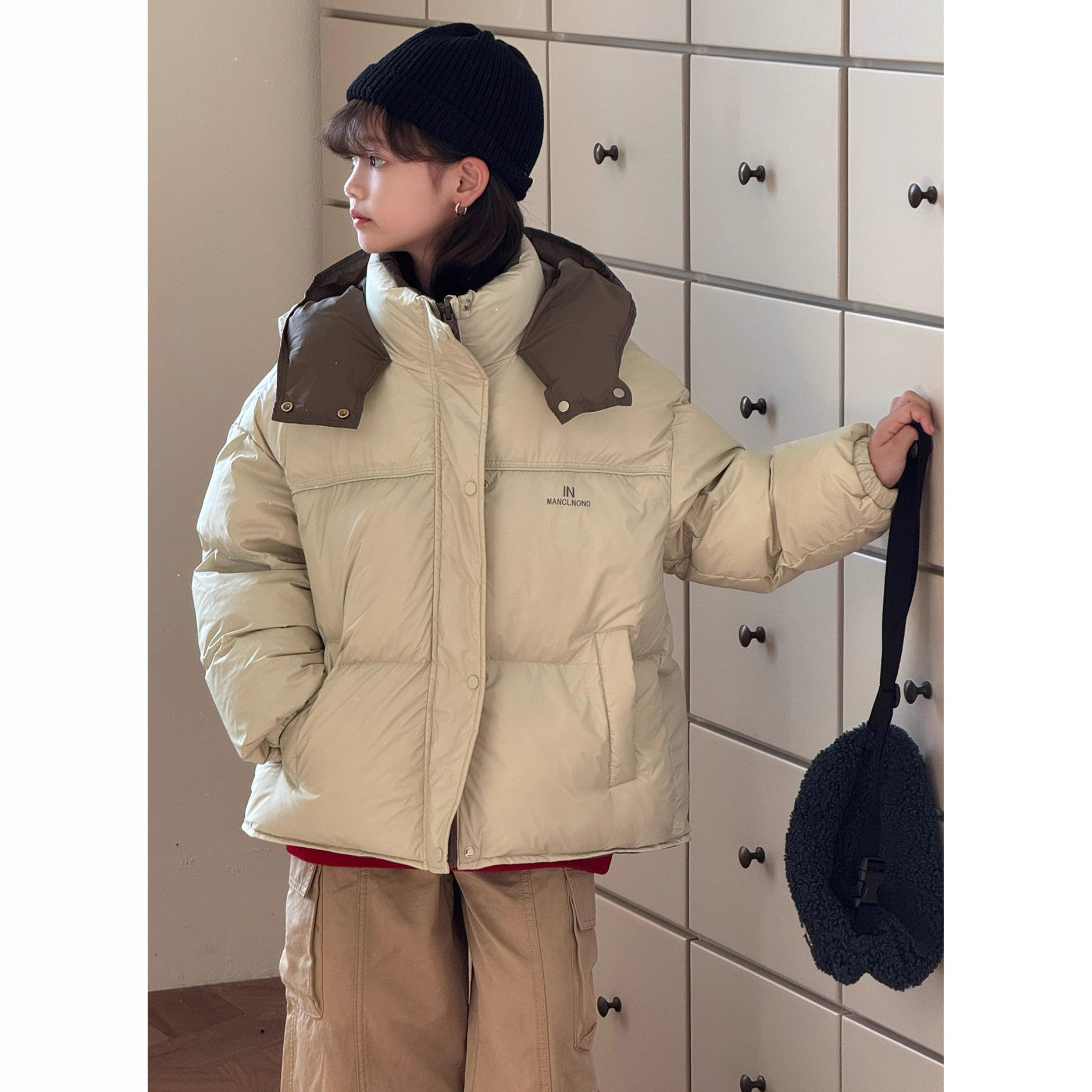 2025新款三防童装儿童羽绒服女童男童宝宝两面穿短款冬季加厚