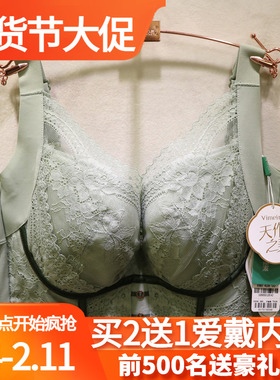 唯美天作之美3代收副乳美背CD杯大胸显小磁疗调理调整型文胸19396