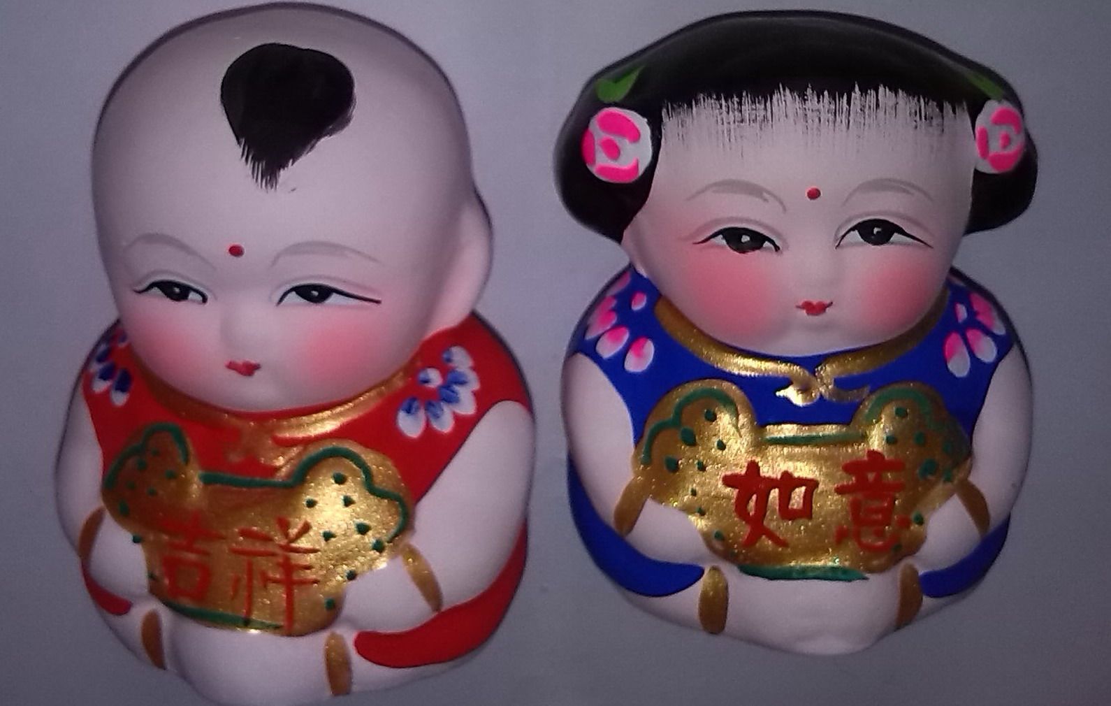 泥人 泥娃娃 无锡 惠山泥人 民间工艺 非物质文化 吉祥如意 7厘米