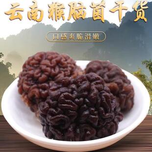 特大个头玛咖菌干货500克猴脑菌海参菇酒店特色食材