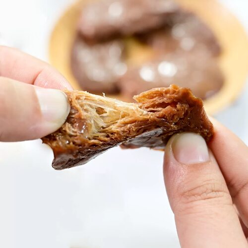 解饿手撕素肉不发胖吃零食低热量