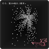 成品贴钻服装 烫图厂烫钻图 衣服烫钻图案贴 辅料烫画DIY饰品定制