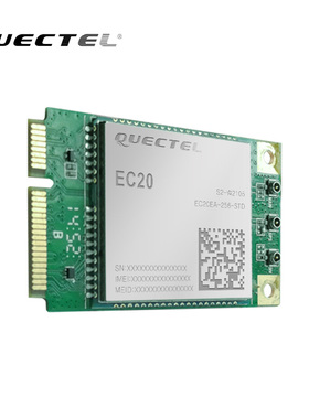 EC20通信 LTE EC20CE MINIPCIE-C 无线通信模组移EC20模块远