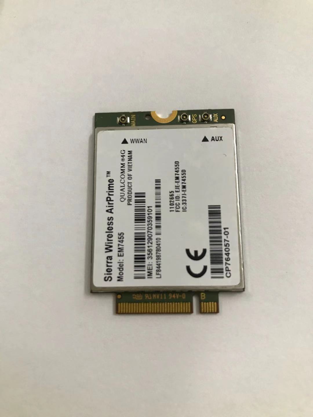 原装 EM7455 4G上网模块 支持 Dell E7270 E7470 E7370 E5570