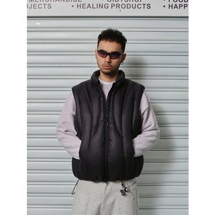 新款 ComicTree 立体裁线小领保暖棉马甲男士 2025冬季 外穿坎肩 C.t