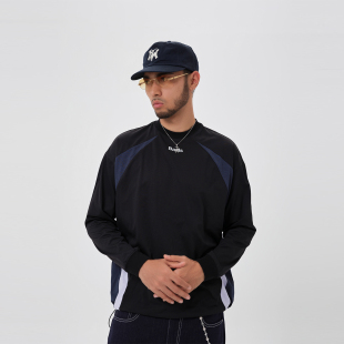 C.t 新款 2025秋季 衣服T恤男士 上衣 拼接3M反光圆领长袖 ComicTree