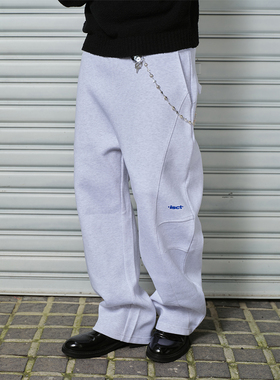 ComicTree C.t 25冬曲线立体剪裁廓形男卫裤长裤新款潮流休闲裤子