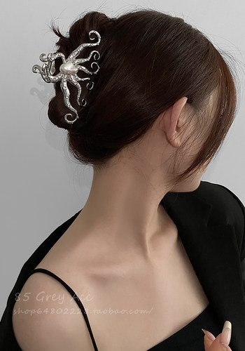 原创不易撞款高端章鱼发夹