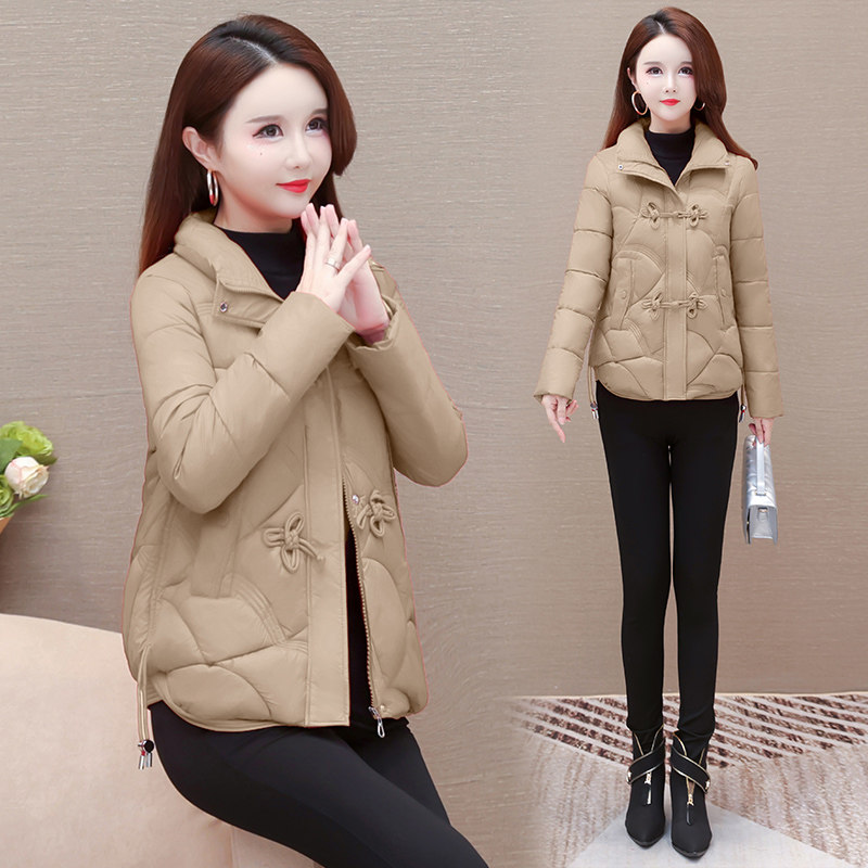 棉服女冬季加厚盘扣中国风棉袄外套2023年冬装新款高档保暖小棉袄,女装/女士精品,棉衣/棉服,淘宝优惠券,粉丝福利购,淘宝优惠卷