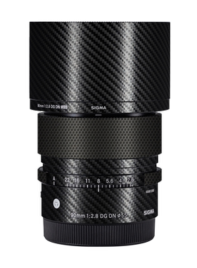 美本堂 适用于适马90F2.8DG DN索尼口镜头保护贴膜90f2.8磨砂3M贴纸
