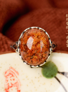 招财聚宝幽灵主正财银戒指