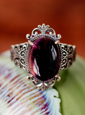 紫发晶骨干满顺发超级七戒指招财