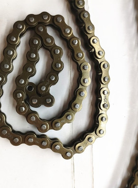 25B链条日东波峰焊入口链条标准铁碳钢链条04C碳钢传动运输链条