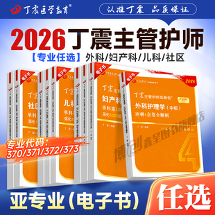 丁震主管护师外科护理学中级妇产科单科1234一次过1000题儿科冲刺4套卷社区护理模拟6套卷刷题456 2026版 电子书
