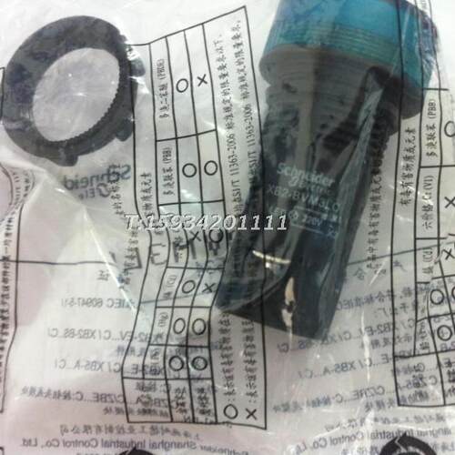 【正品】施耐德XB2BVM3LC 指示灯XB2BVM4LC XB2BVM5LC AC220V