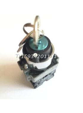 两位钥匙选择开关XB2BG25C ZB2BG2C+ZB2BZ105C  1开1闭触点
