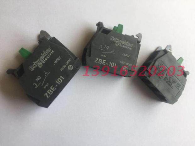 【正品】施耐德按钮开关触点ZBE-101 ZBE-102 常开常 适用XB4 XB5