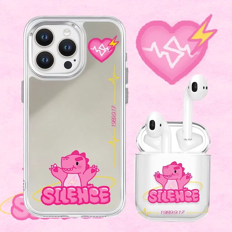 汪苏泷素龙耳机保护壳十万伏特演唱会周边罗曼甜心耳机壳适用苹果airpods1234代/Pro/Pro2代3代
