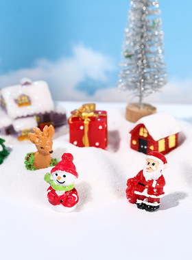 创意圣诞摆件苔藓微景观生态瓶