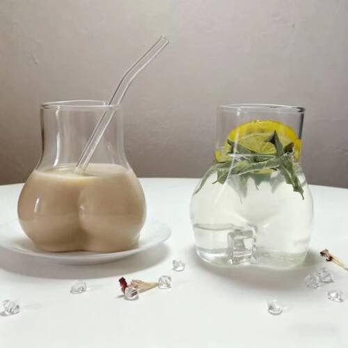 高硼硅搞怪可爱屁屁杯创意手工