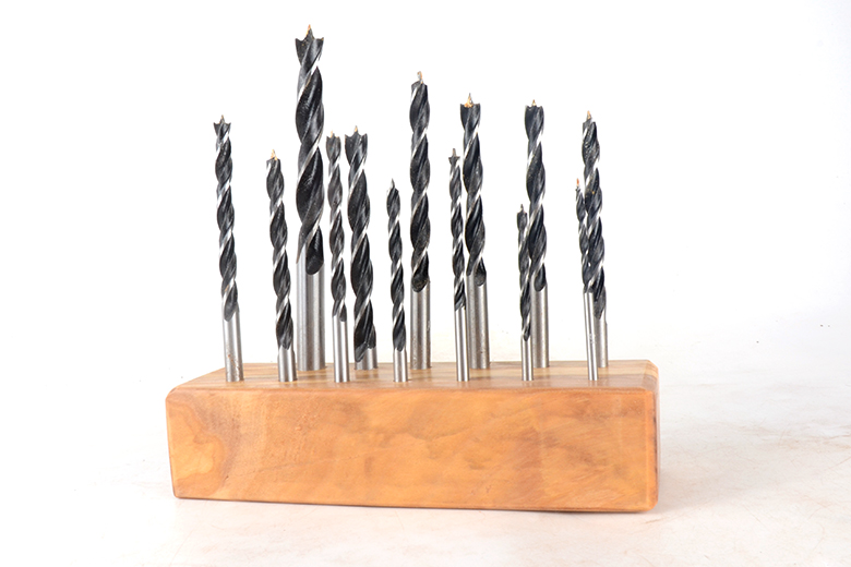 石楠木烟斗榫口榫头钻头木工麻花钻头三尖钻定心钻