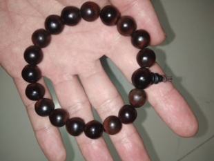 精选近正圆无患子佛珠 野生木患子手串 精挑自然带红菩提籽制作