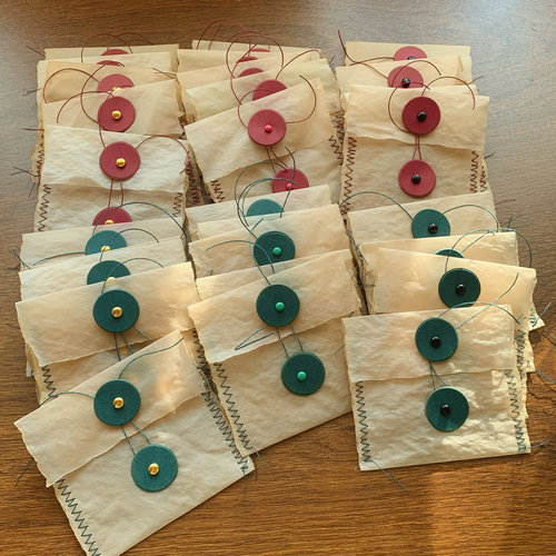 自制junkjournal 轻复古手帐素材口袋手工纸礼物信封小帅同学