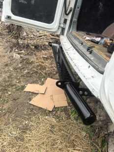 适用江铃E福顺专车专用加装加厚保险杠上车踏板一字杠改装汽配件